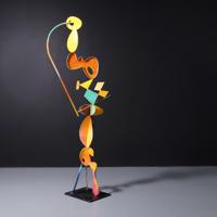 Monumental Peter Reginato UNTITLED Sculpture, 96H - Sold for $4,160 on 11-15-2025 (Lot 369).jpg